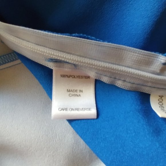 New York & Company Color Blocked Peplum Bl… - Picture 5 of 6